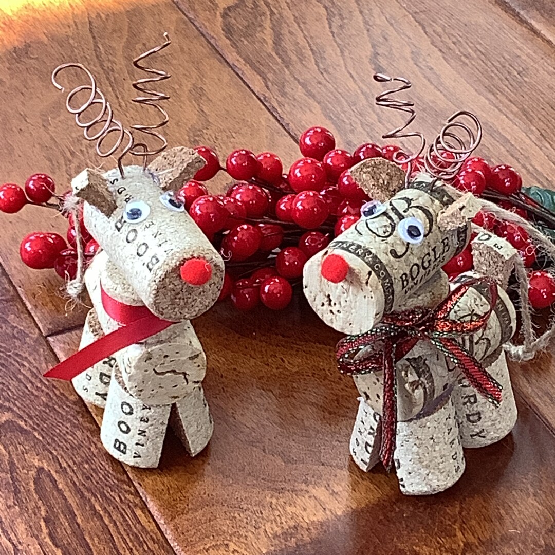 Christmas DIY Ornament Kit, DIY Reindeer Ornament Kit, Makes 2, Ornament DIY MakerPlace by Michaels
